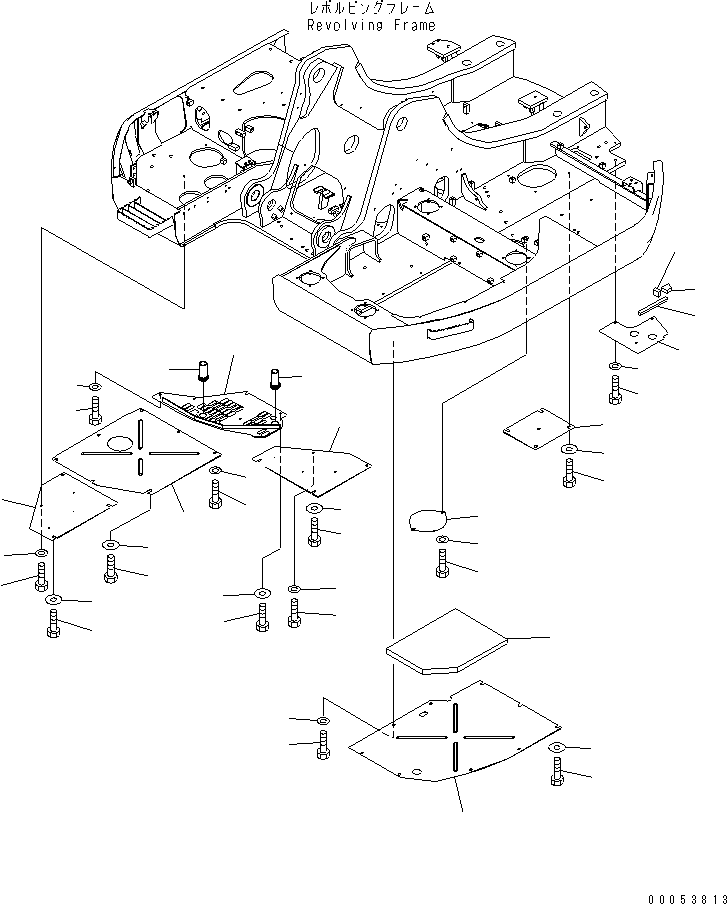 Лист 22U-54-26980 KOMATSU