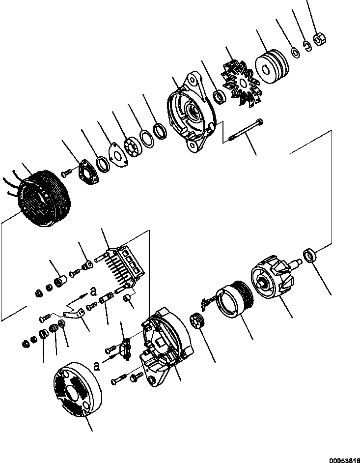 Регулятор в сборе KD7-35719-0201 KOMATSU