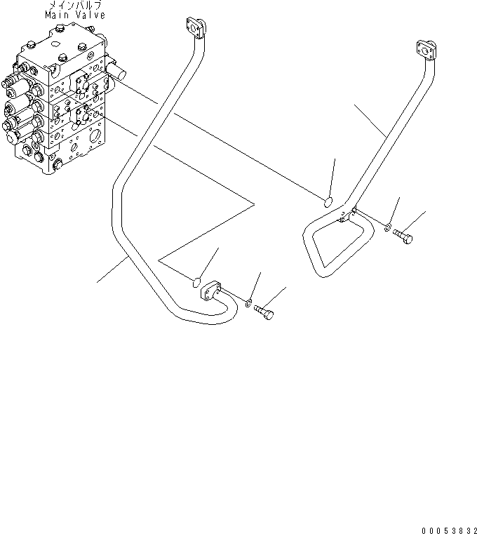 Трубка 421-877-4550 KOMATSU