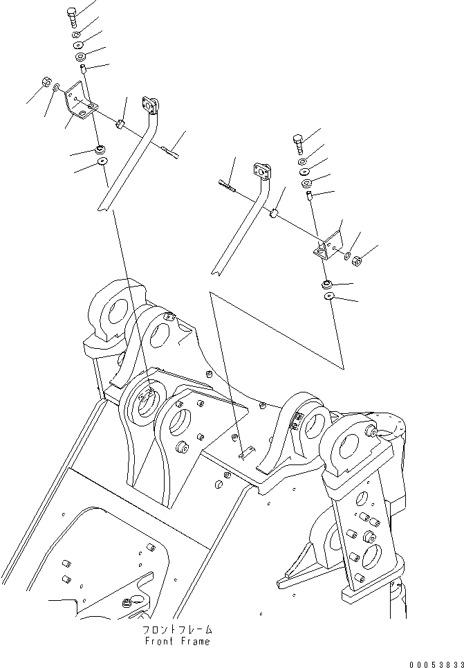PLATE,L.H. \0\421-877-3530 KOMATSU