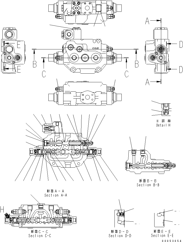 Картер KBC0111-50008 KOMATSU