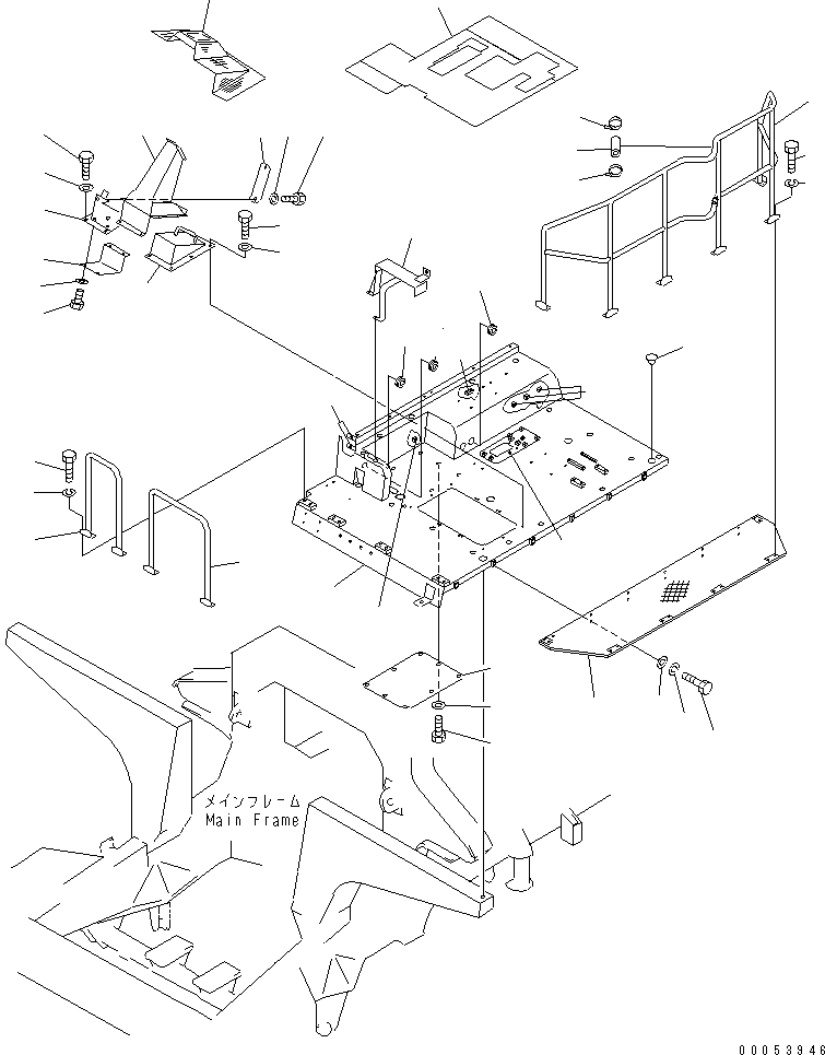 BOSS (WELDED) 596-46-11790 KOMATSU