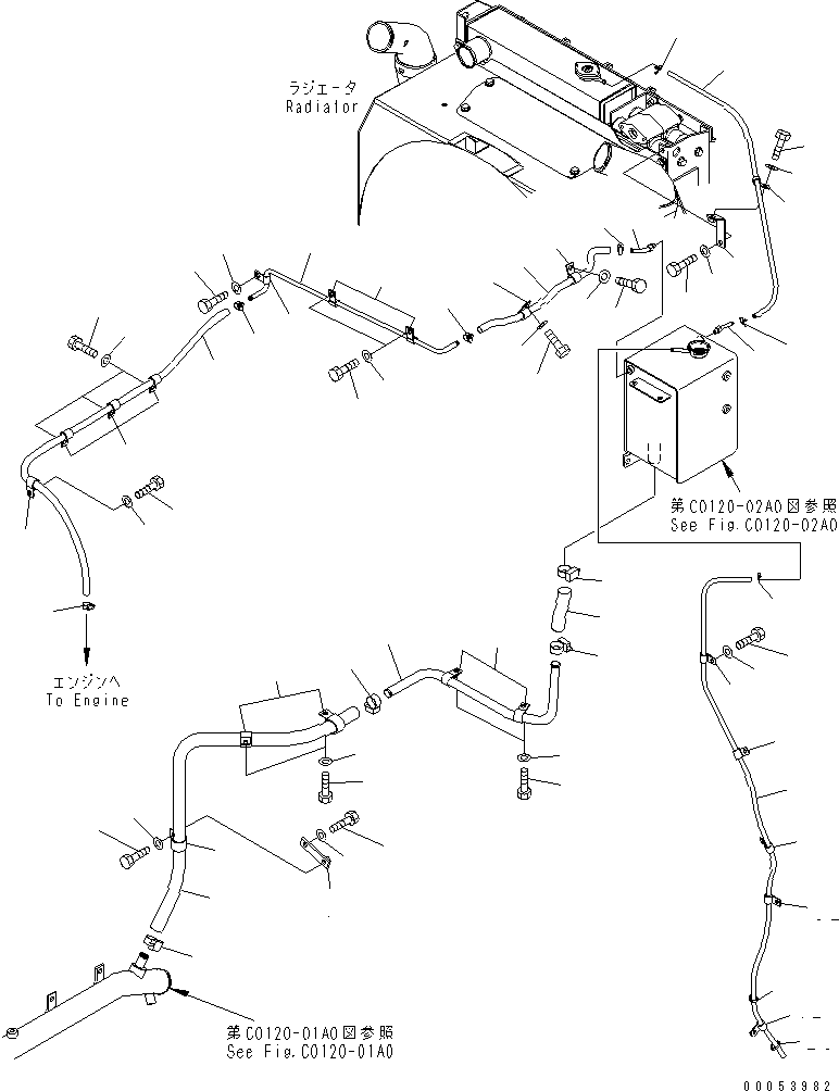 Соединение 23B-03-61341 KOMATSU