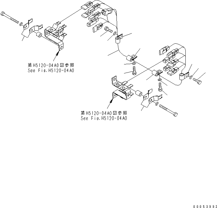 Жгут проводов 23B-06-61341 KOMATSU