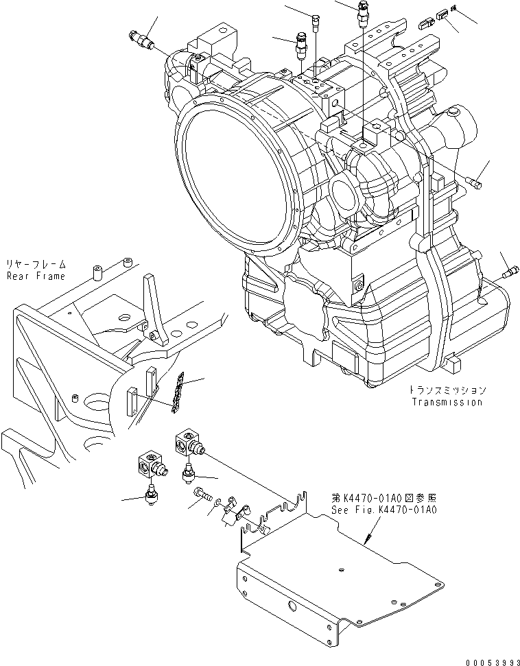 SWITCH,BRAKE ACCUMULATOR PRESSURE 23C-06-52121 KOMATSU