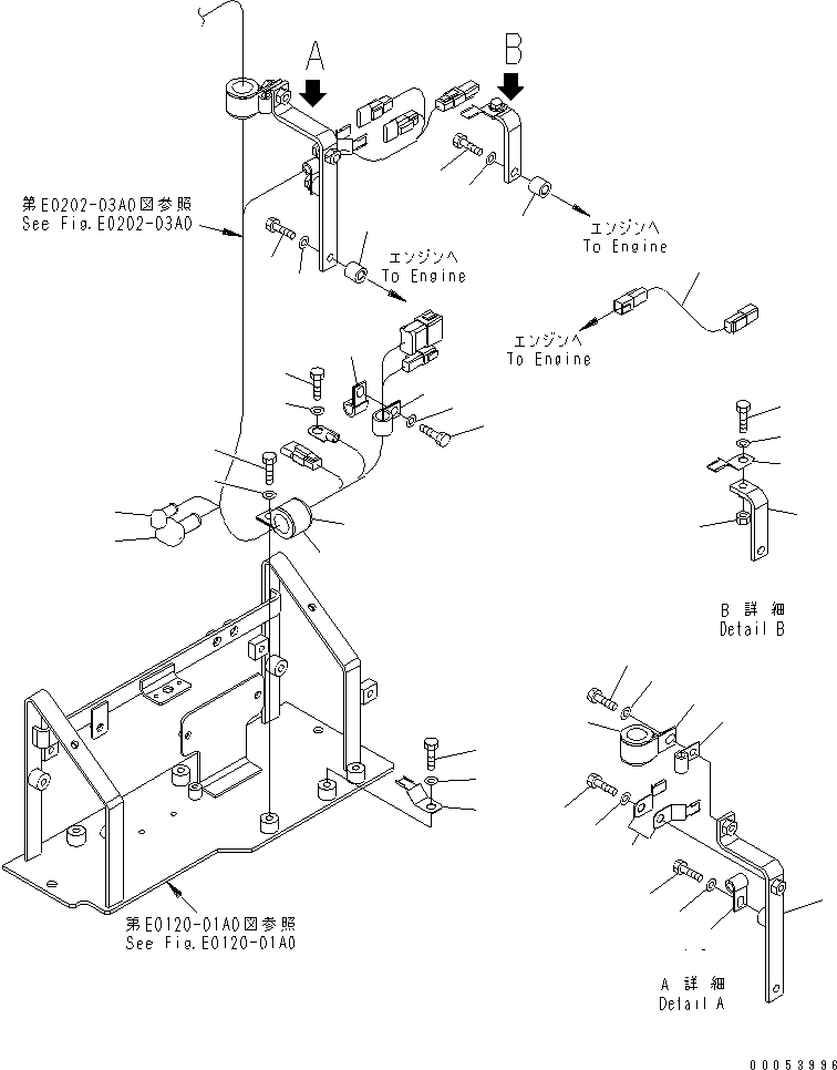 Жгут проводов 23B-06-61240 KOMATSU