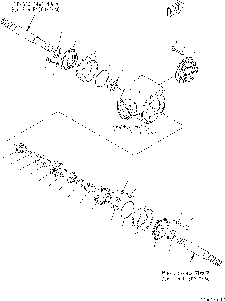 Болт 01010-61275 KOMATSU