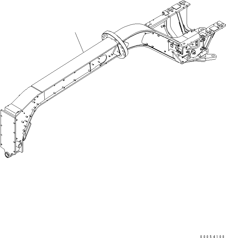FRAME,FRONT SEAT 23B-46-61101 KOMATSU