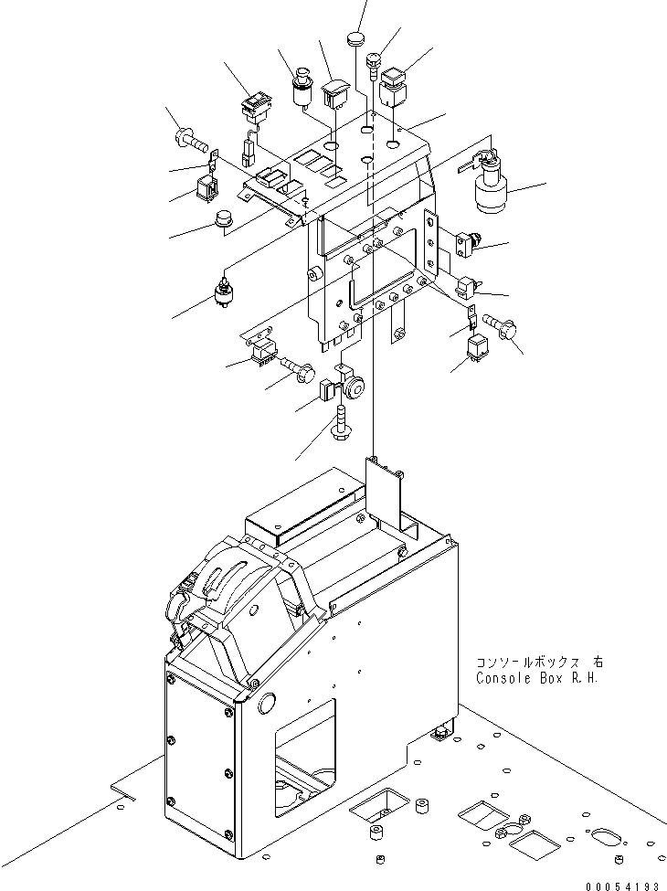 Панель 23B-06-61740 KOMATSU