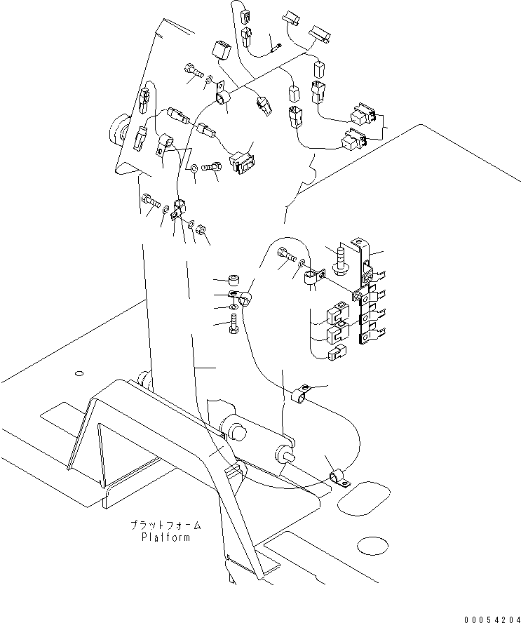 Жгут проводов 23B-06-61193 KOMATSU