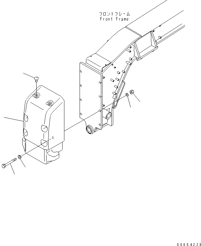 Пробка 23D-846-3190 KOMATSU
