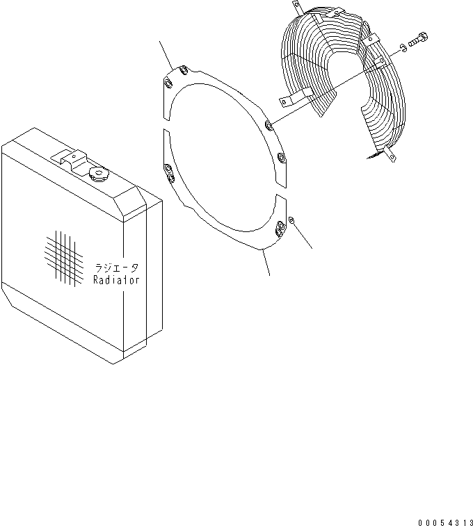 COVER,LOWER 114-03-51480 KOMATSU