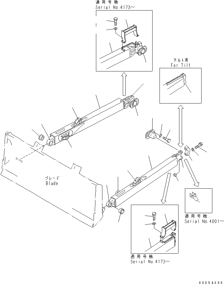 FRAME ASS'Y,R.H. 14Y-71-00020 KOMATSU