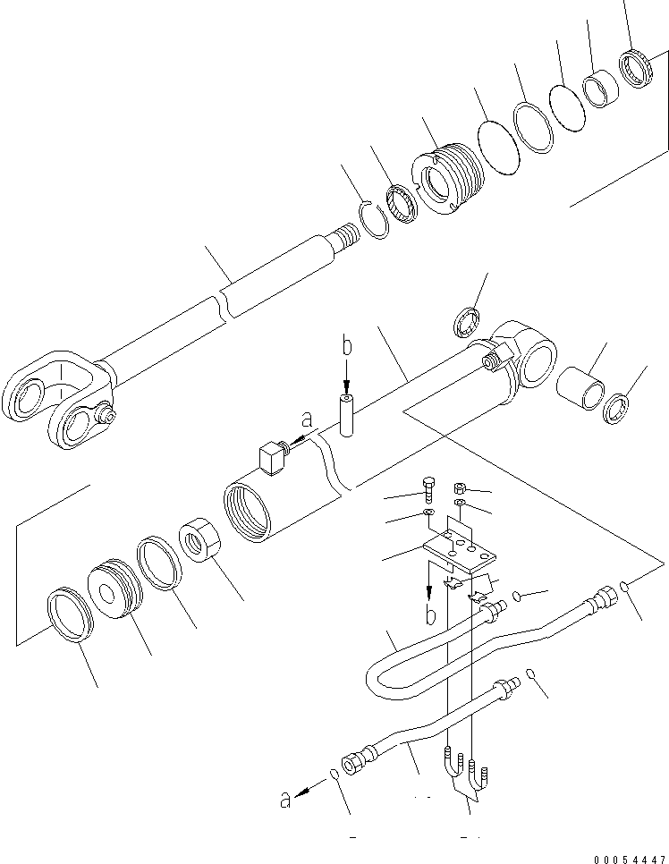 Пылезащитное уплотнение 707-56-60740 KOMATSU