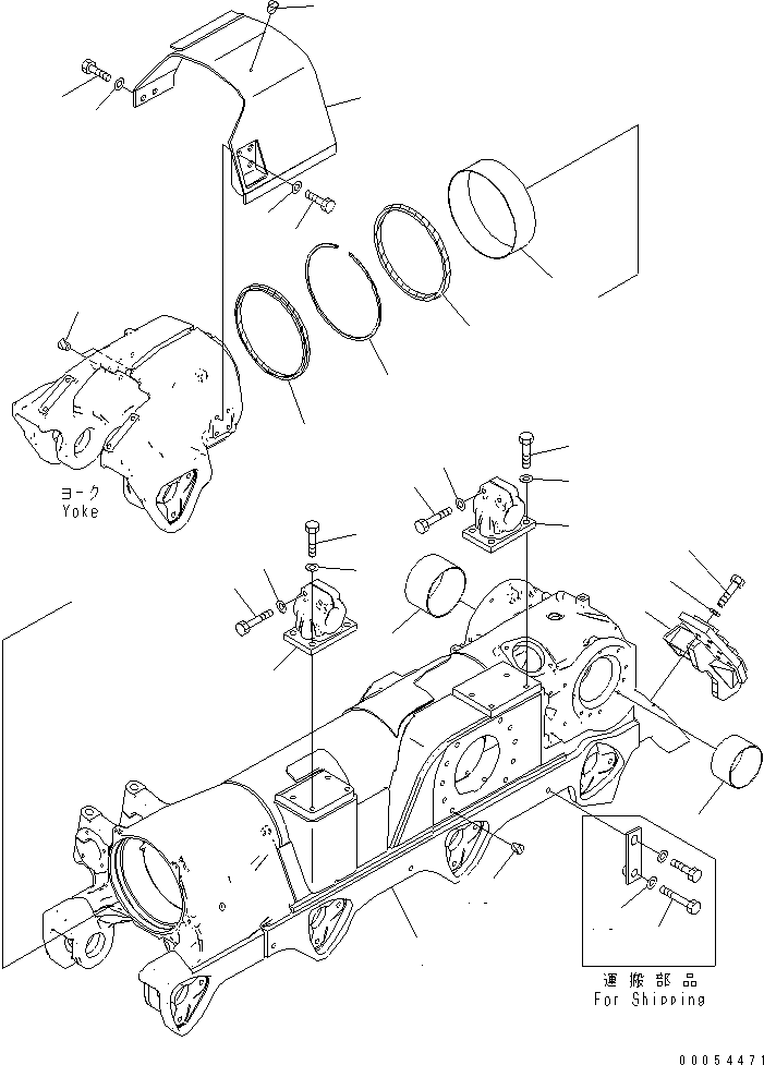 Ограждение 195-30-69830 KOMATSU