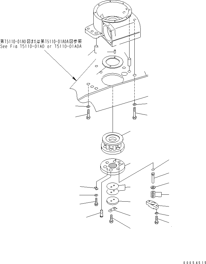 Корпус 23C-70-55230 KOMATSU