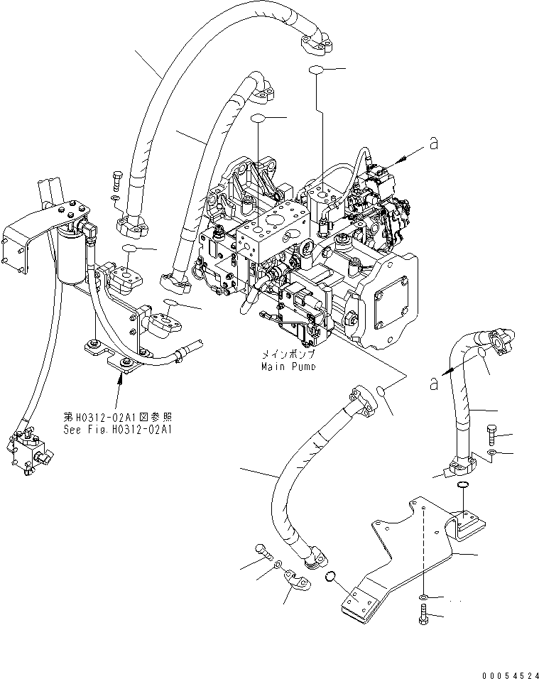 Шланг 209-62-42990 KOMATSU