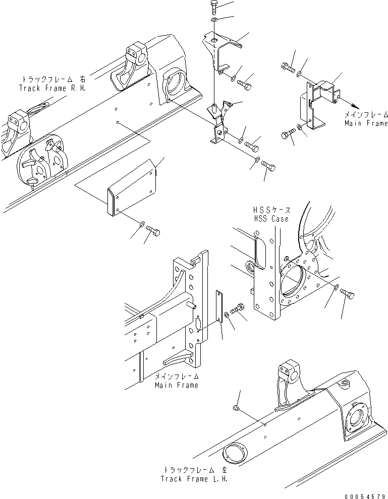 Крышка правая 134-62-63631 KOMATSU