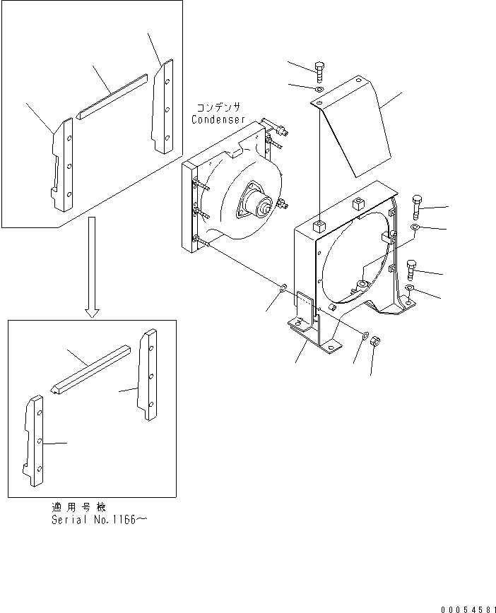 Лист 134-X11-1670 KOMATSU