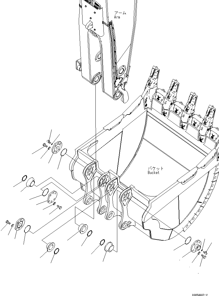 Болт 01010-83685 KOMATSU