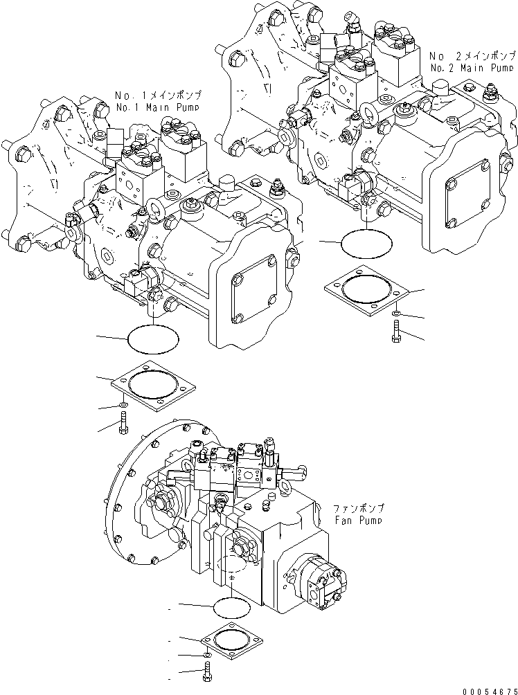 Пластина 21T-64-32540 KOMATSU