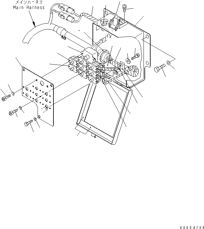 Корпус в сборе 209-06-45200 KOMATSU