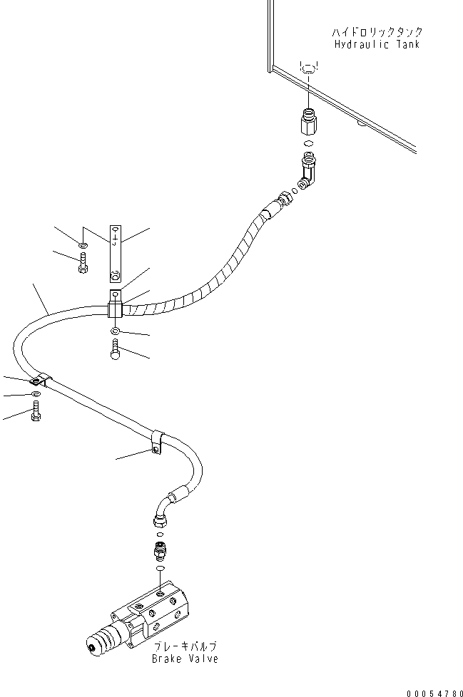 Кронштейн 424-43-47520 KOMATSU