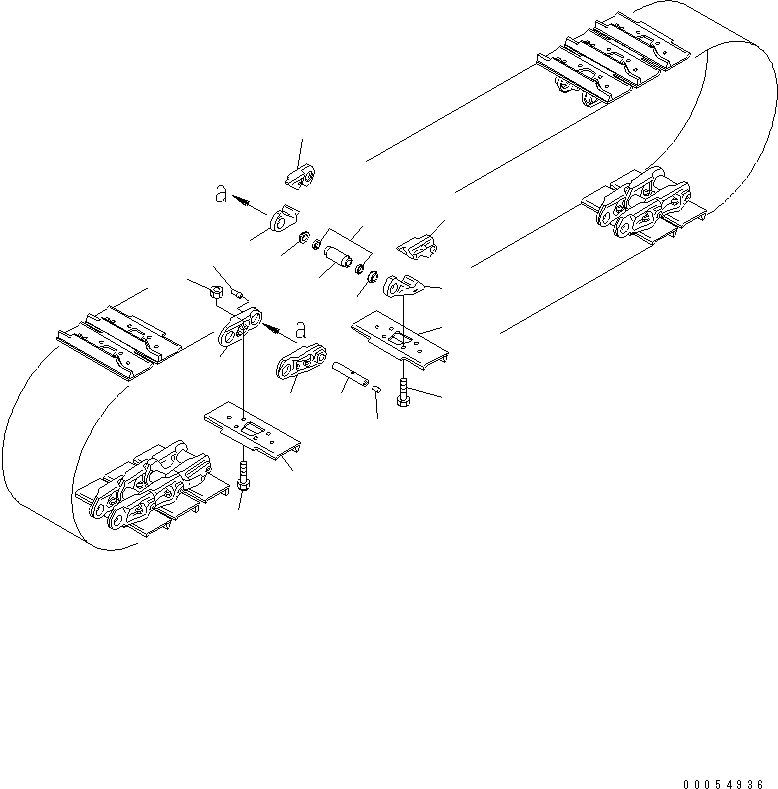 Башмак гусеницы 14X-32-11510 KOMATSU