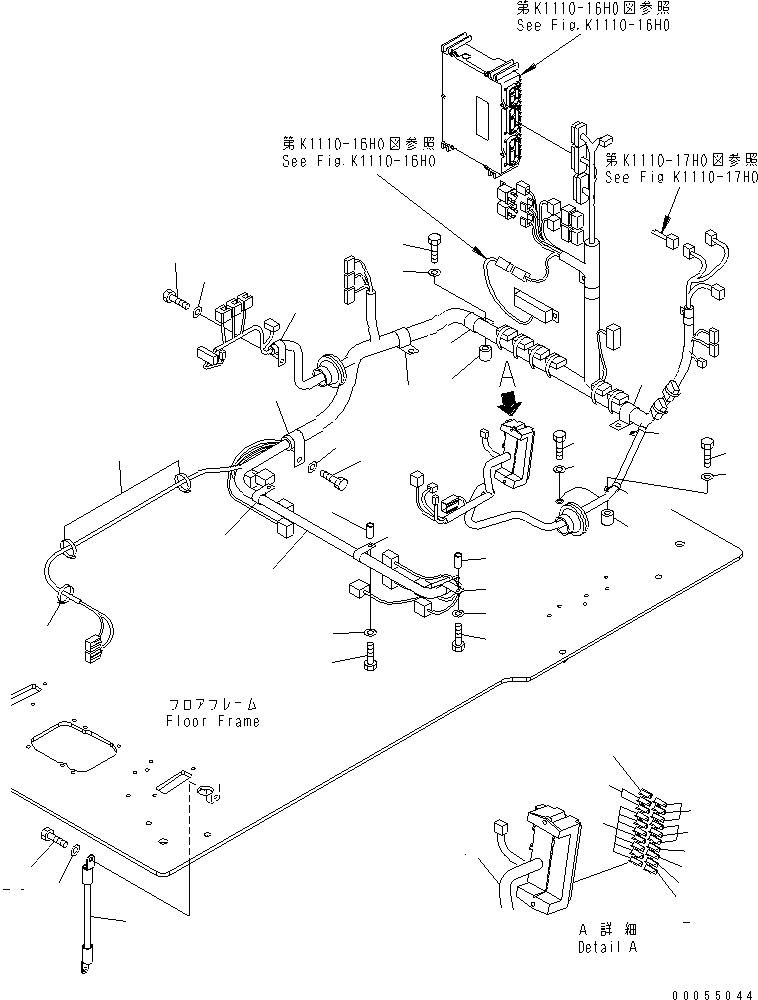 Жгут проводов 21K-06-72211 KOMATSU