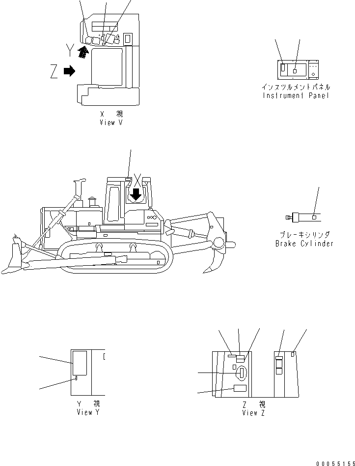 Пластина 175-98-51110 KOMATSU