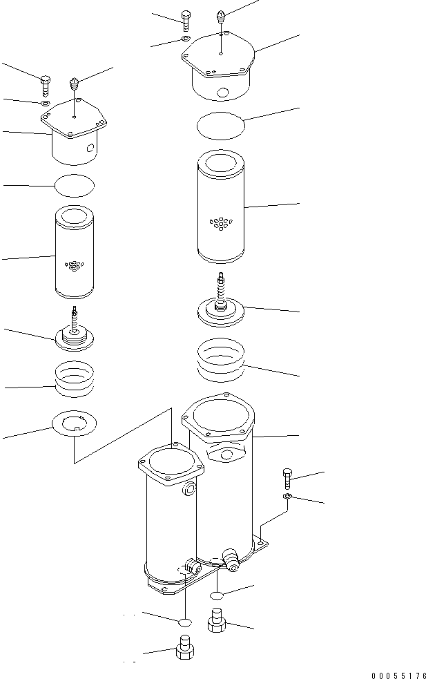 Корпус 14X-60-11250 KOMATSU