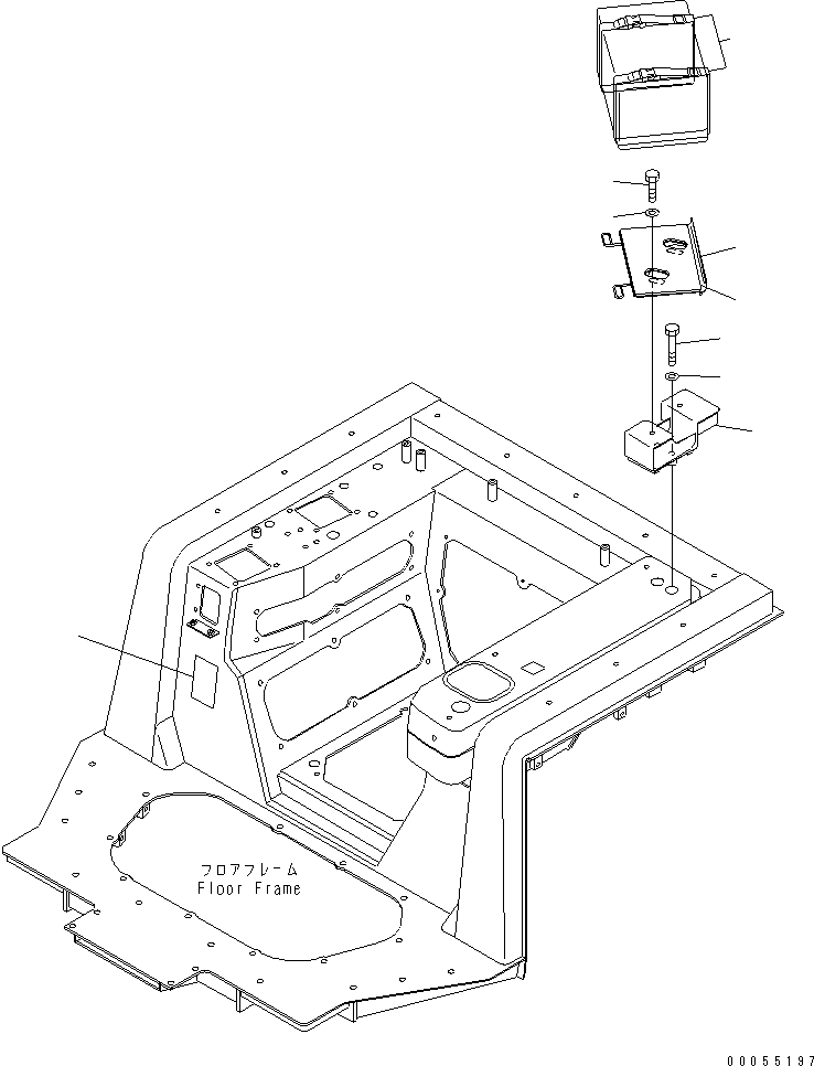Предупреждающая табличка 14X-98-11541 KOMATSU