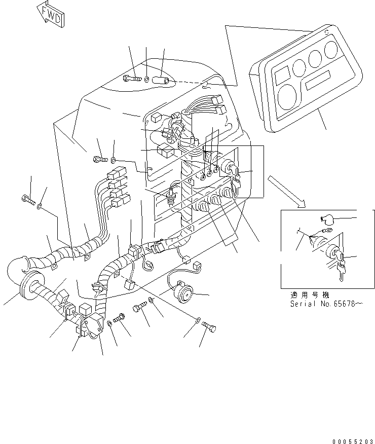 Проходная втулка 14X-06-14280 KOMATSU