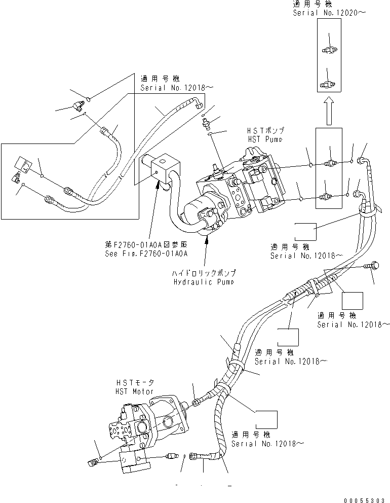 HOSE¤ 1100MM 02761-00211 KOMATSU