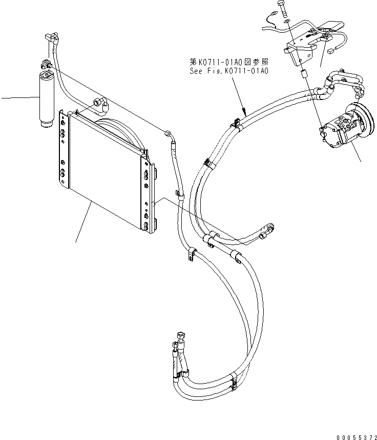AIR CONDITIONER KIT 418-S62-3120 KOMATSU