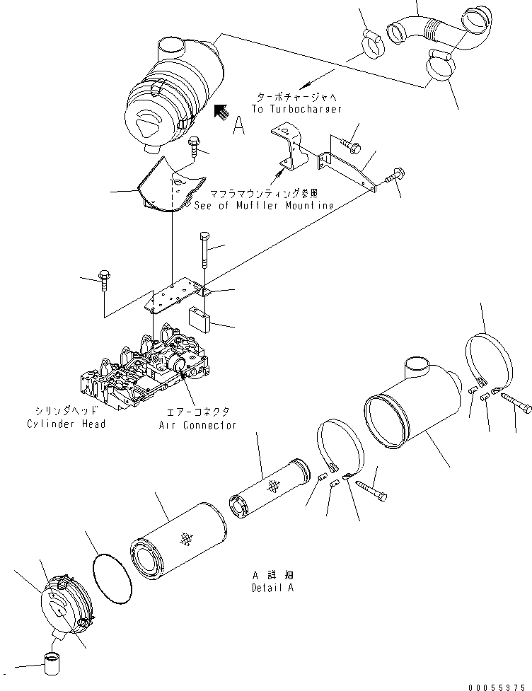 Палец 124-01-56930 KOMATSU