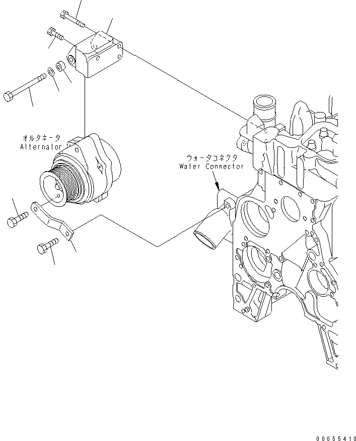 Пластина 6737-81-6580 KOMATSU