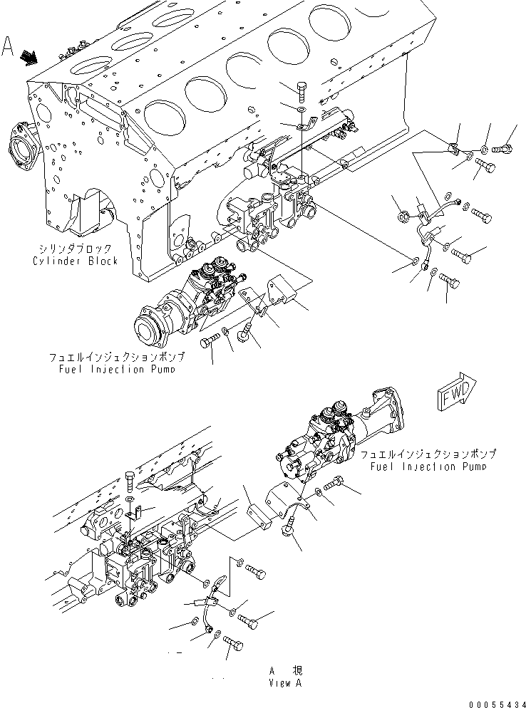 Проставка 6219-71-7980 KOMATSU