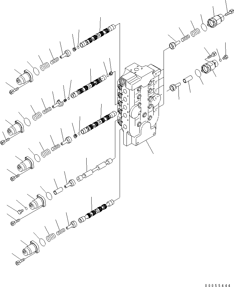Клапан (подузел) 709-15-94400 KOMATSU