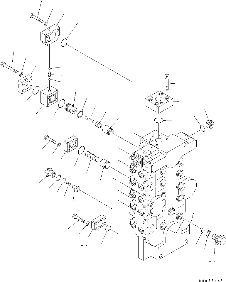 Уплотнительное кольцо круглого сечения 700-80-61370 KOMATSU