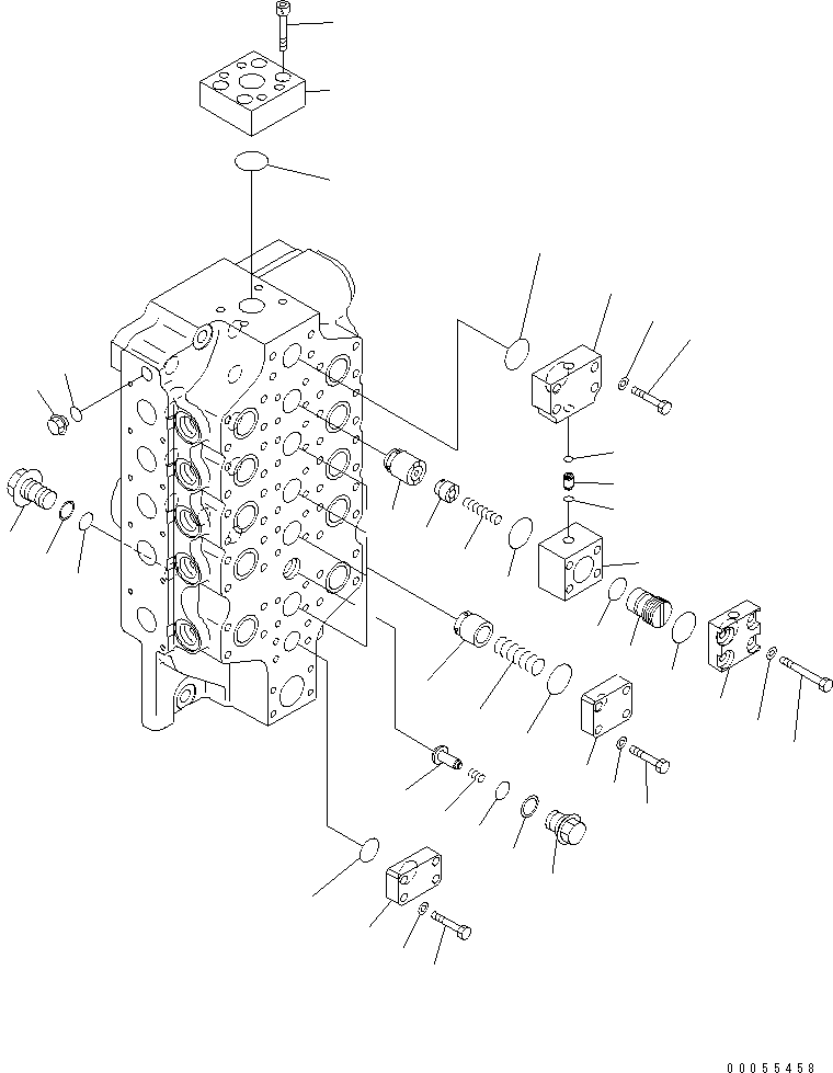 Клапан в сборе (709-15-95400) KOMATSU