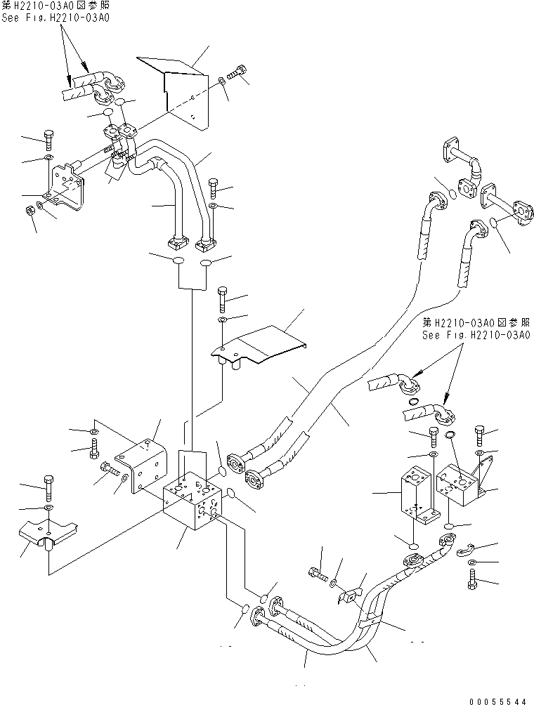 Шланг 07119-A1012 KOMATSU