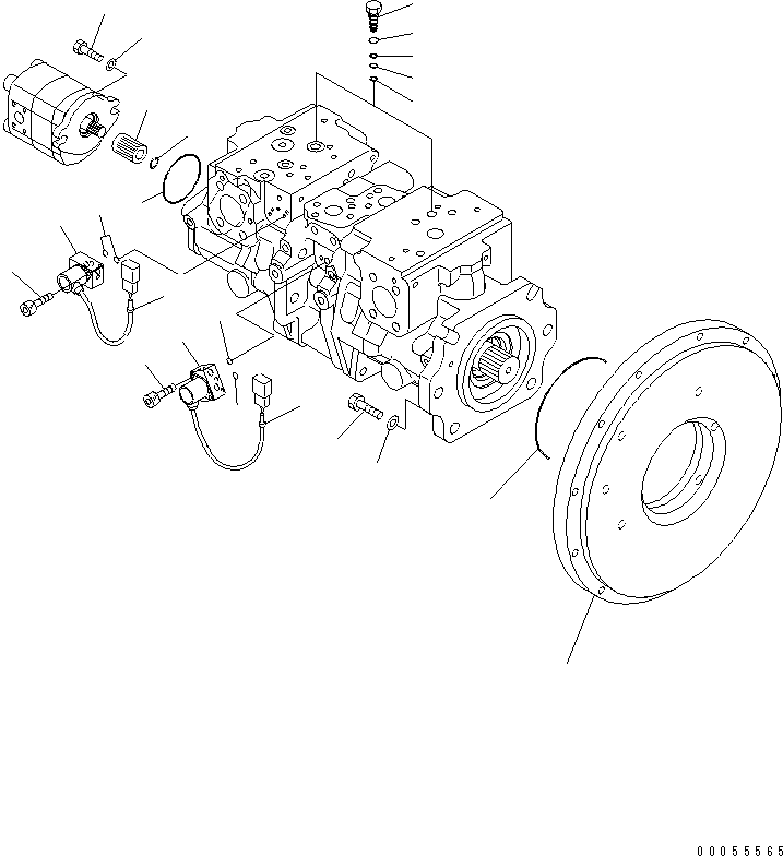 Муфта 708-2L-32240 KOMATSU