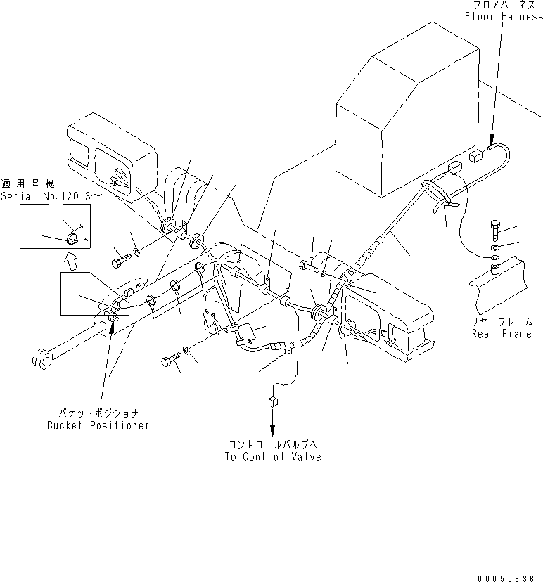Жгут проводов 415-06-22492 KOMATSU