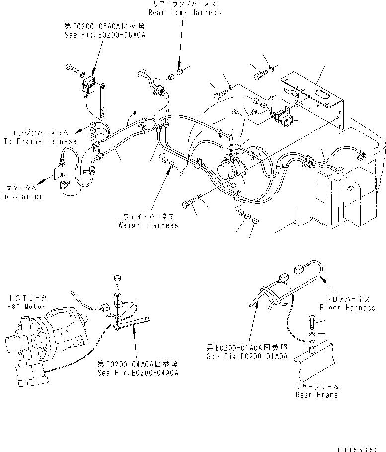 Жгут проводов 415-06-22632 KOMATSU