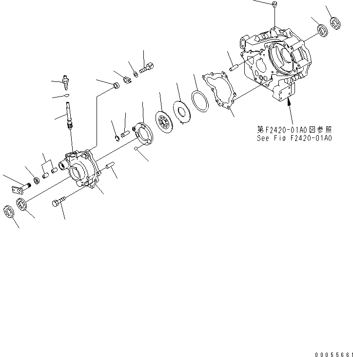 TRANSFER ASS'Y (\2\415-17-20004) KOMATSU