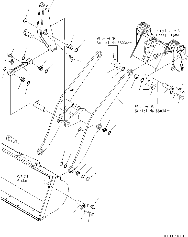 Boom Assembly 417-70-31400 KOMATSU