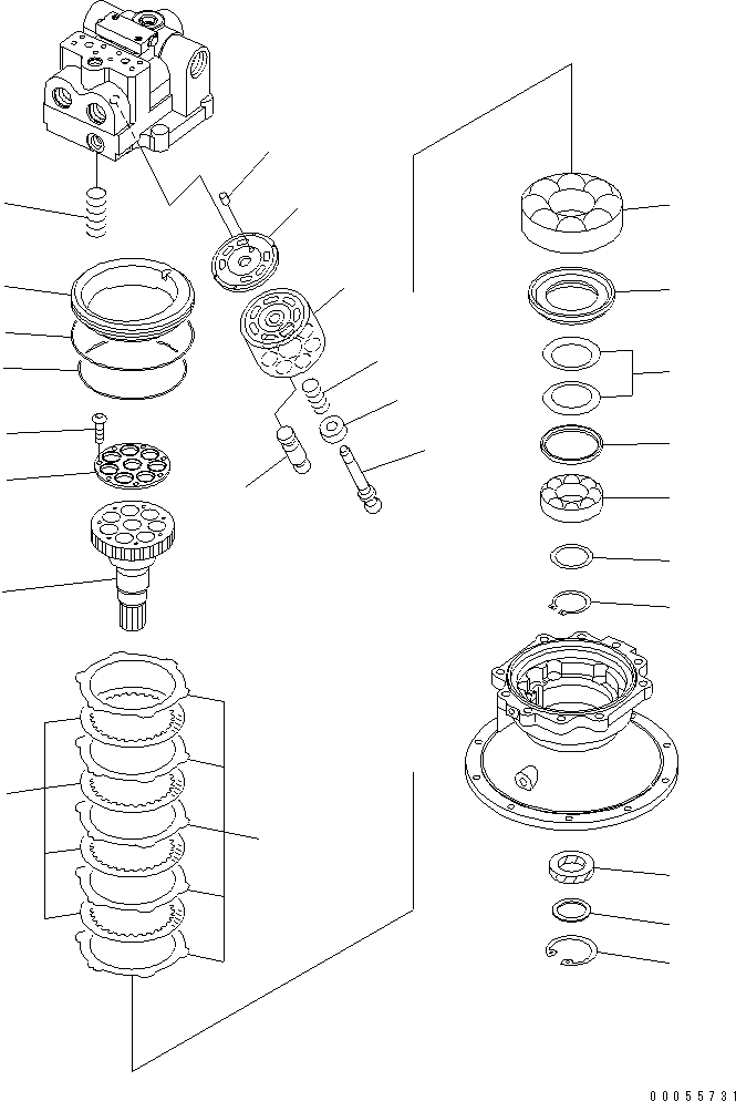 комплект распорок 706-77-05010 KOMATSU
