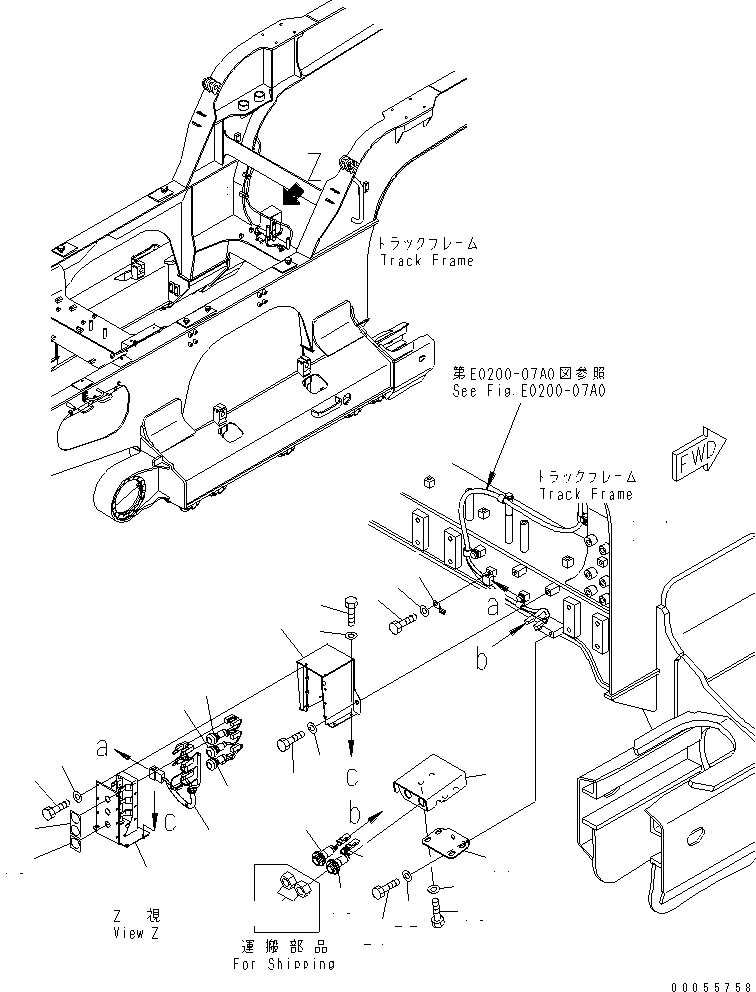 Гайка 01582-13024 KOMATSU