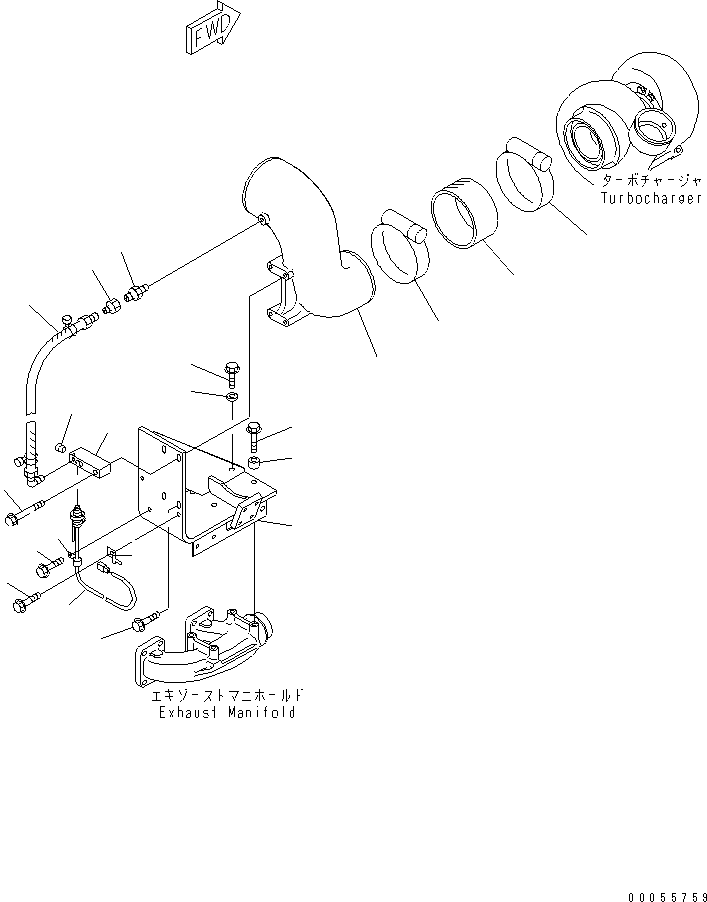 Шланг 08671-51030 KOMATSU
